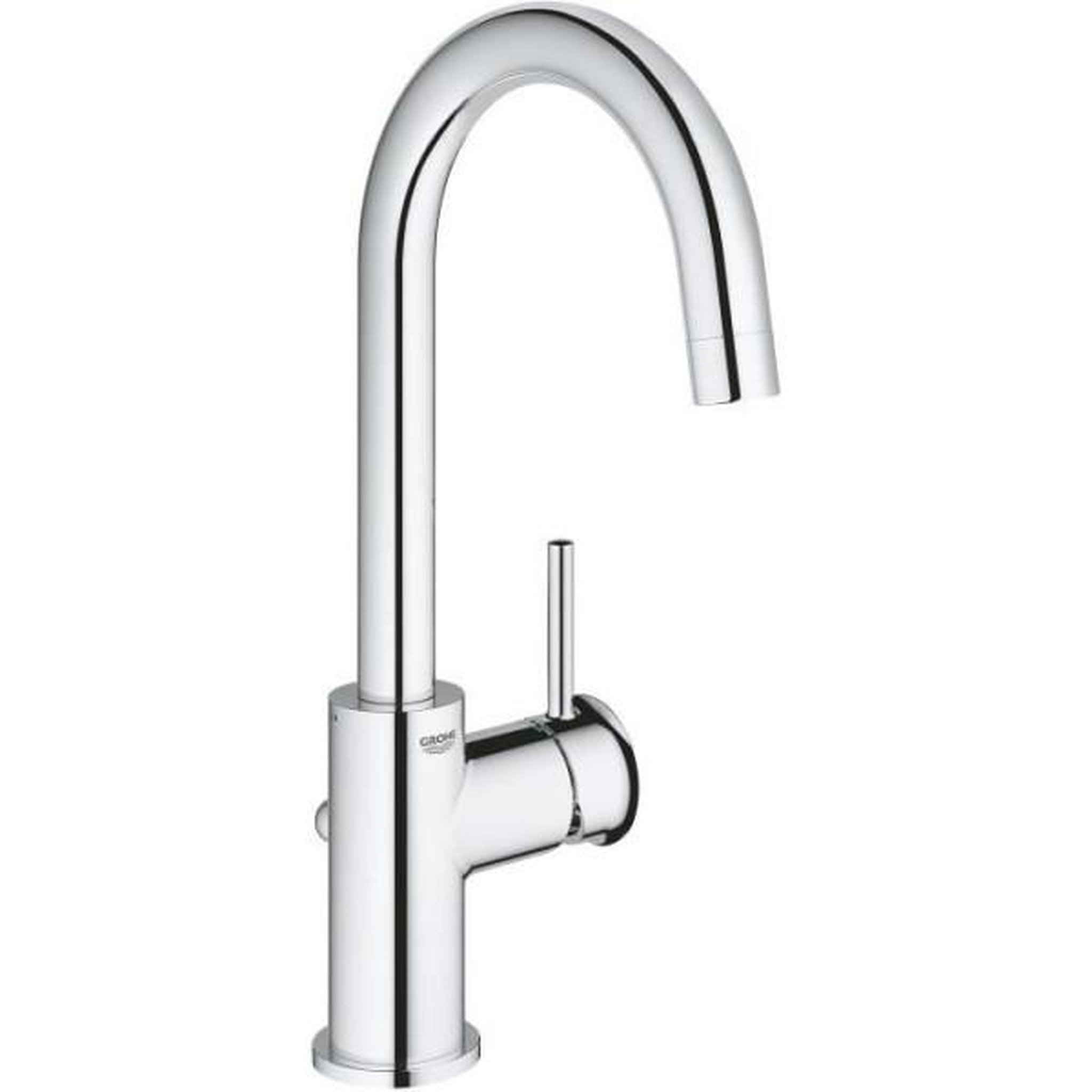 Grohe Mitigeur monocommande lavabo - grohe - taille l - chromé - pivotant - economie d'eau