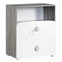 Voir la diapositive 6 : BABY PRICE Ensemble Lit bébé 60x120 cm + commode à langer NEW NAO