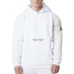 Project X Sweat à Capuche  Homme Project X Paris Hoodie. Coloris disponibles : Blanc