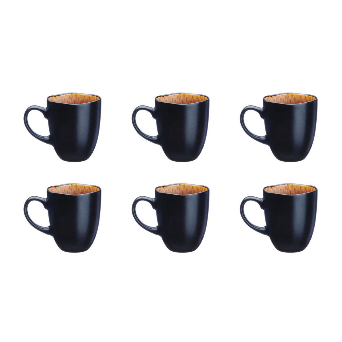 BJORN Mug IRIS 40cl - 6 pièces - Marron sauvage