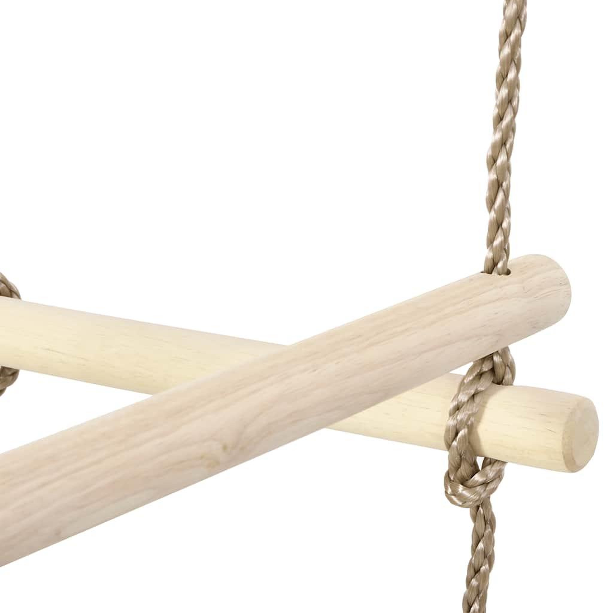Voir la diapositive 5 : VIDAXL Echelle de corde pour enfants 200 cm Bois