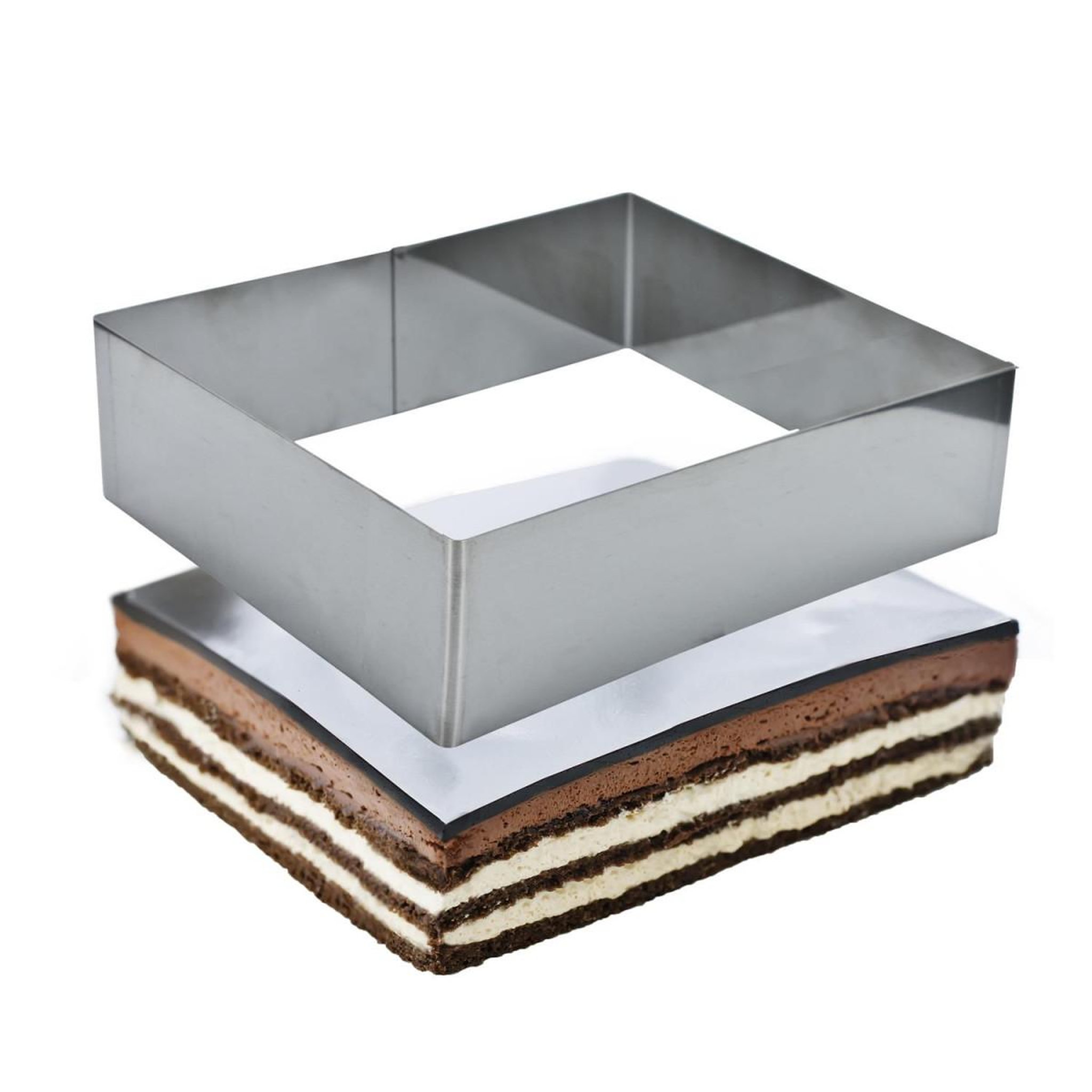 Voir la diapositive 5 : Lily Cook Lot de 3 cadres de pâtisserie  entret  25cm argent
