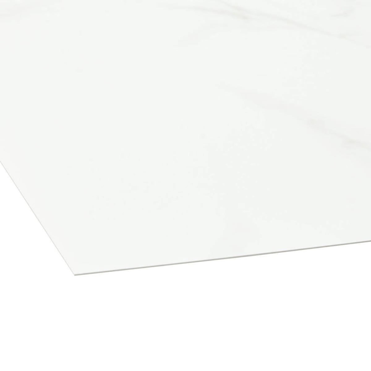 ATMOSPHERA Lot de 4 Panneaux Effet Marbre  Bano  30x60cm Blanc