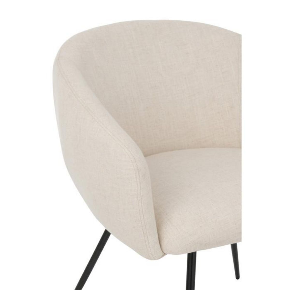 Paris Prix Chaise Design  Wales  75cm Ivoire