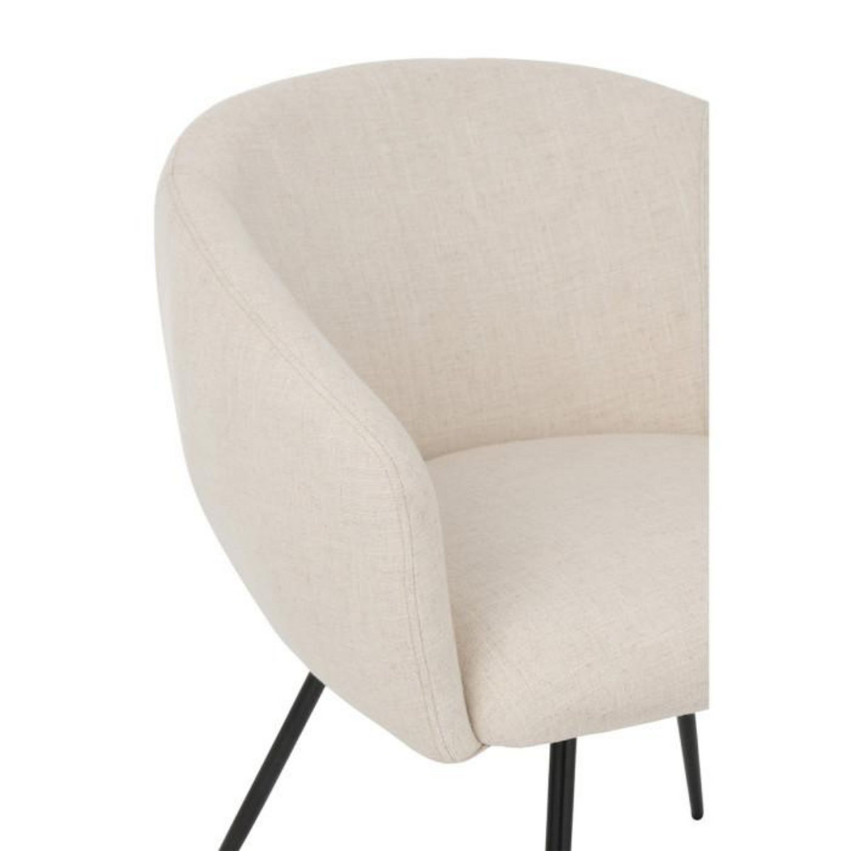 Paris Prix Chaise Design  Wales  75cm Ivoire