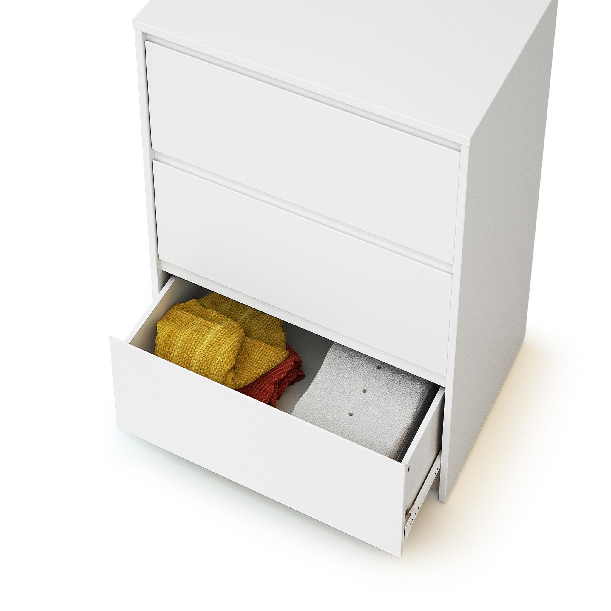 Voir la diapositive 3 : WEBABY WEBABY - Commode 3 tiroirs