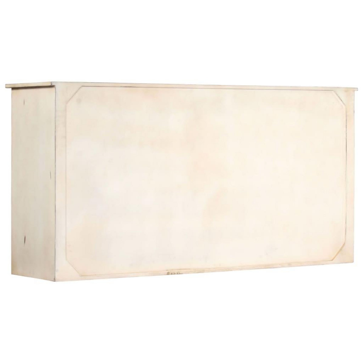 VIDAXL Buffet Blanc 160x40x80 cm Bois de manguier massif