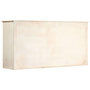 Voir la diapositive 3 : VIDAXL Buffet Blanc 160x40x80 cm Bois de manguier massif