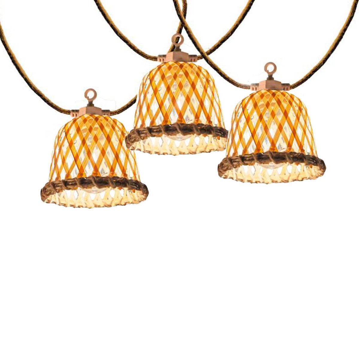 Lumisky Guirlande lumineuse MALY Beige Bambou 8m