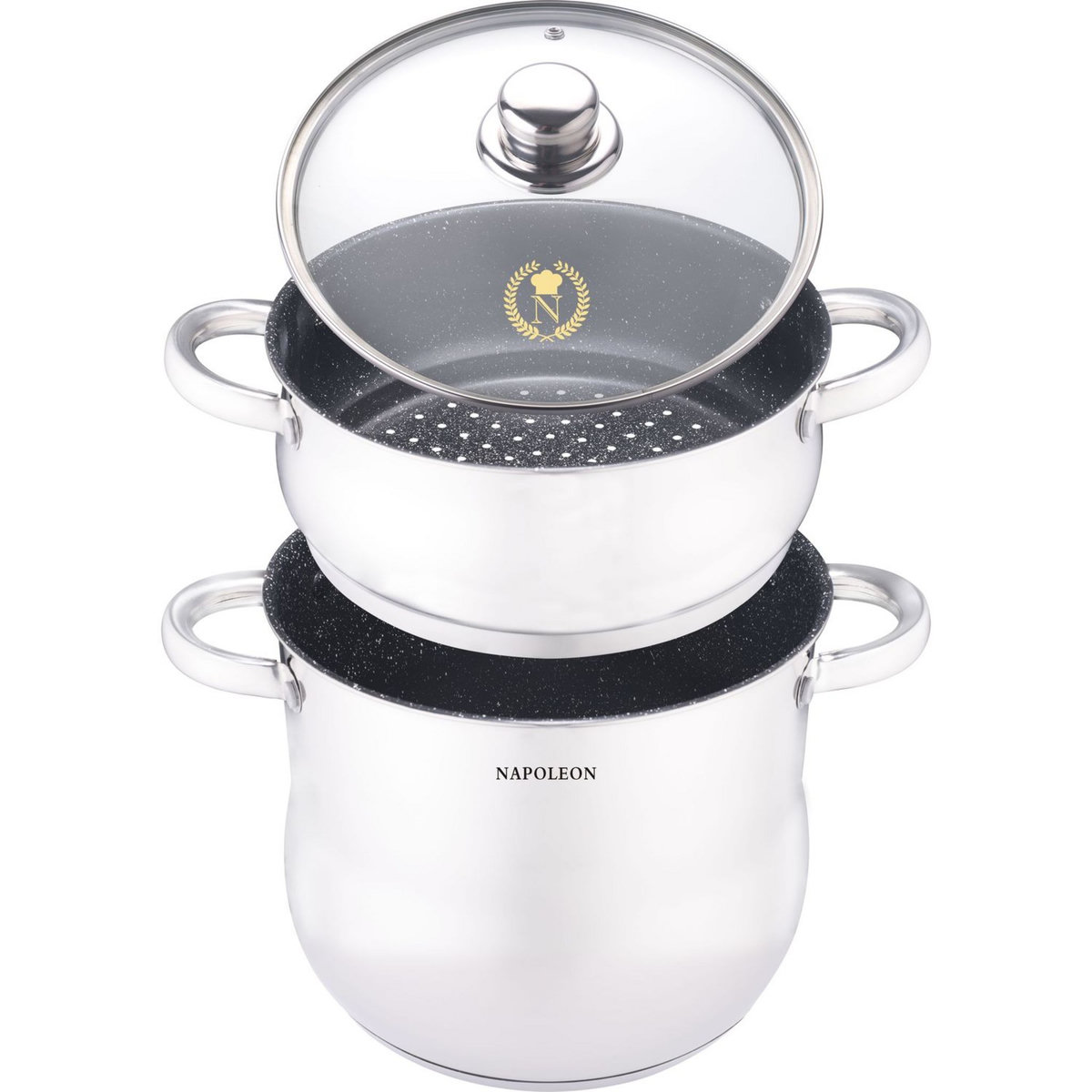 NAPOLEON Couscoussier induction inox 6 litres
