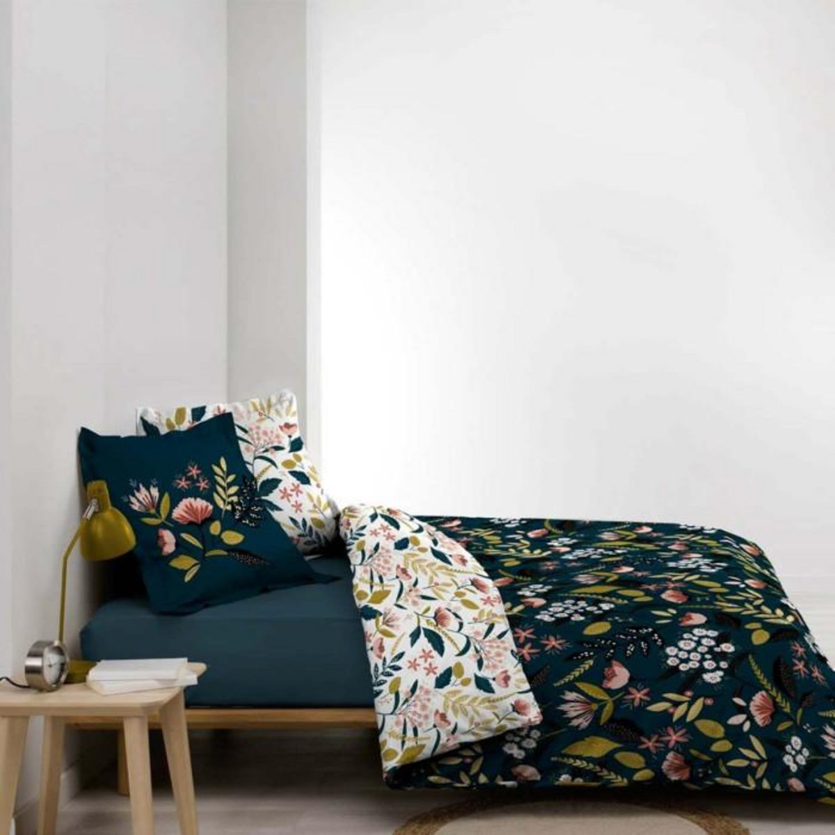 Paris Prix Parure de Lit 3 Pièces  Stessy  240x220cm Marine