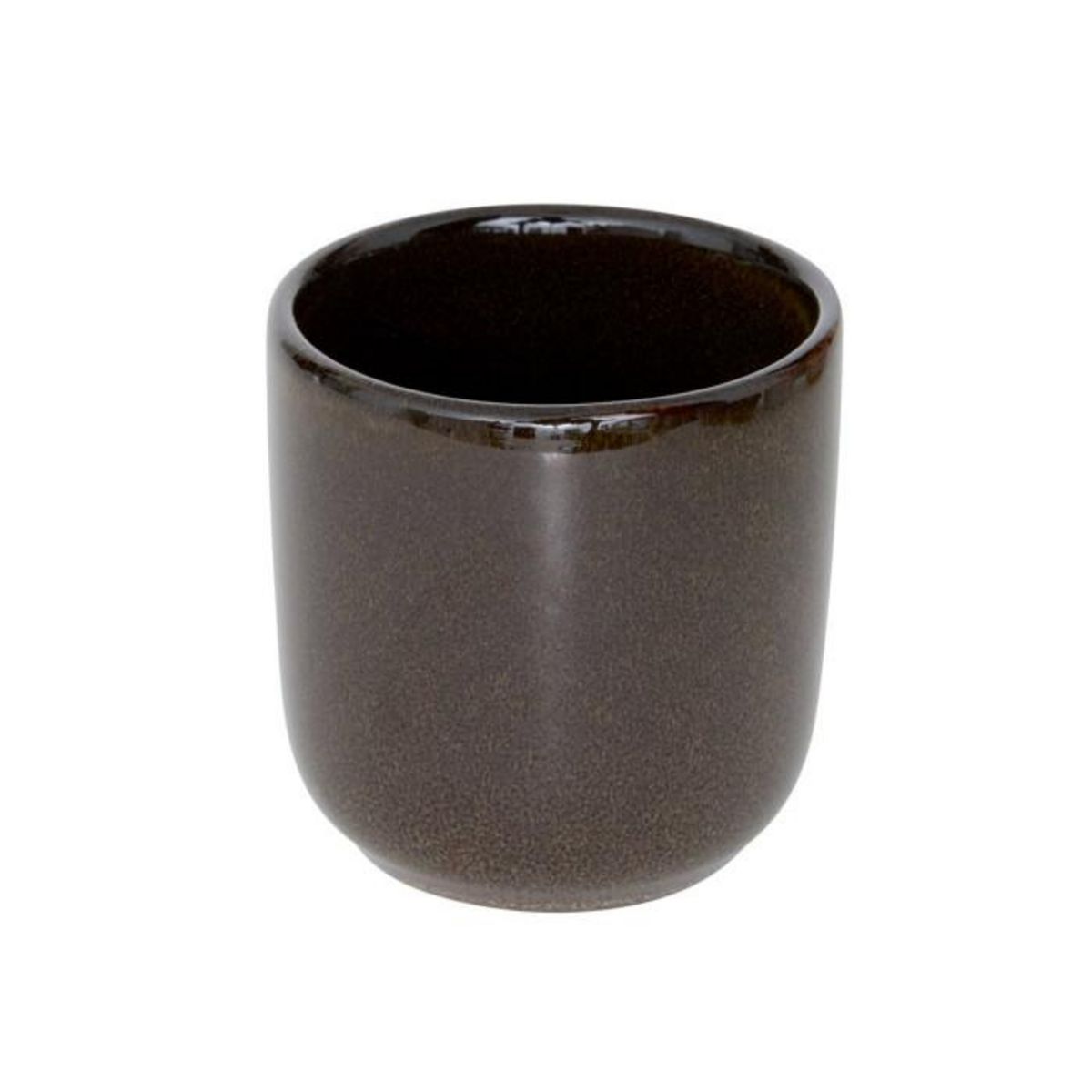 SECRET DE GOURMET Lot de 6 Tasses à Café  Terre Inconnue  10cl Marron