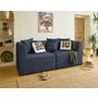Voir la diapositive 2 : LISA DESIGN Amalfi - module d'angle réversible - en tissu
