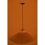 Voir la diapositive 4 : Paris Prix Lampe Suspension en Jonc  Cône  82cm Blanc