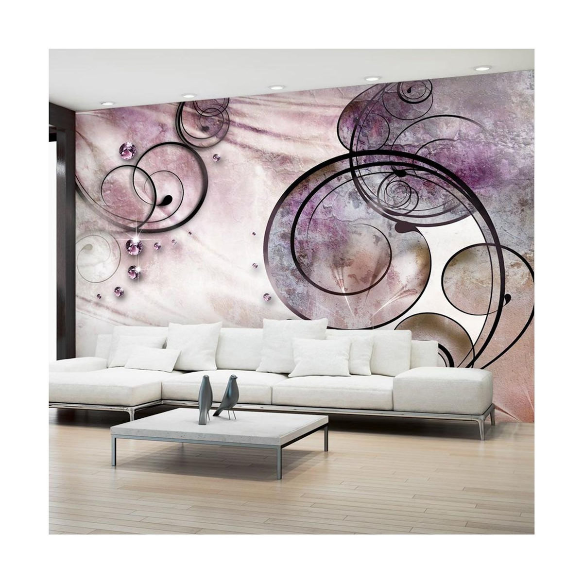 Paris Prix Papier Peint  Pink Rhapsody