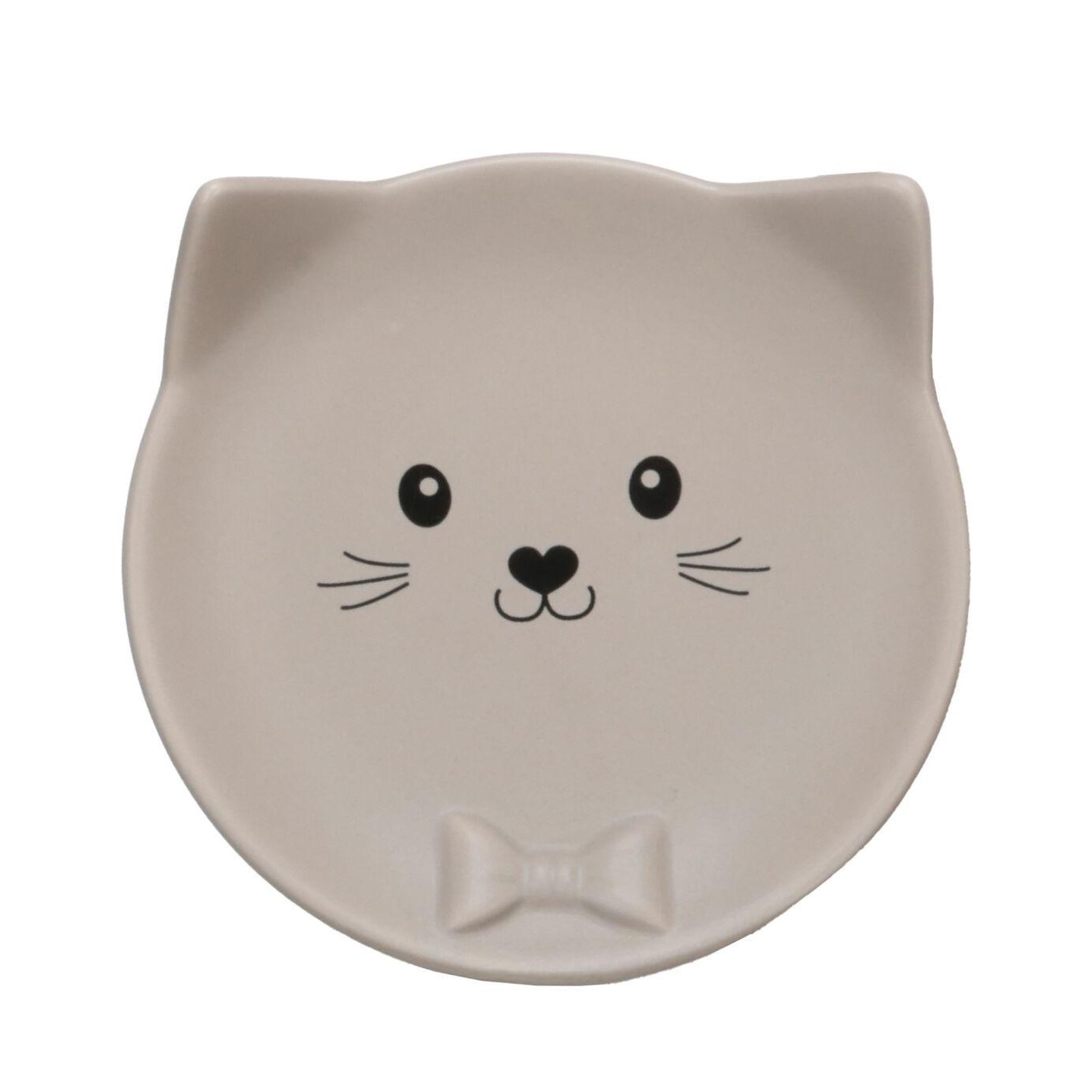 Voir la diapositive 3 : Eden Gamelle plat rond en céramique pour chat anti-stress