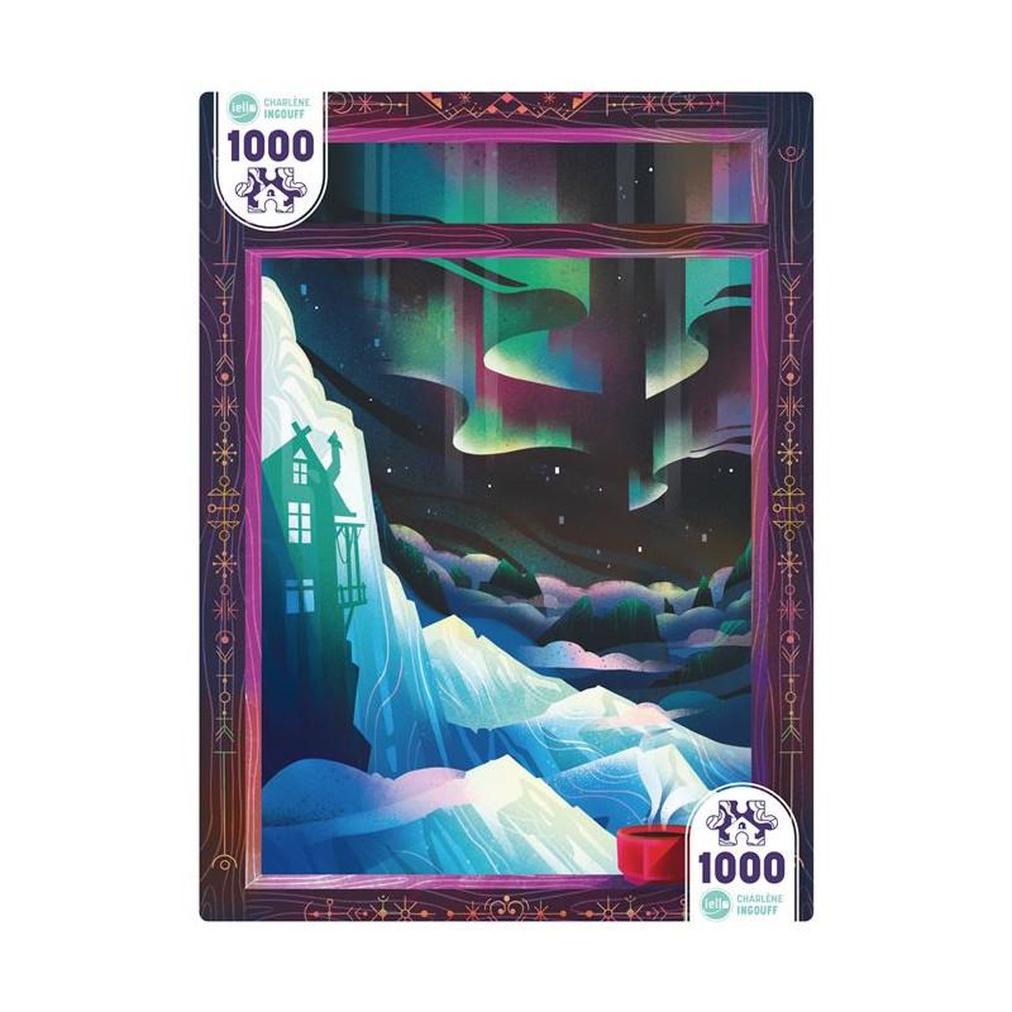 Iello Puzzle 1000 pièces - Universe La Cabane Perchée - Iello