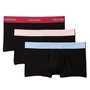 Voir la diapositive 1 : CALVIN KLEIN JEANS x3 Boxers /Rose/Bleu Homme Calvin Klein Rise Trunk