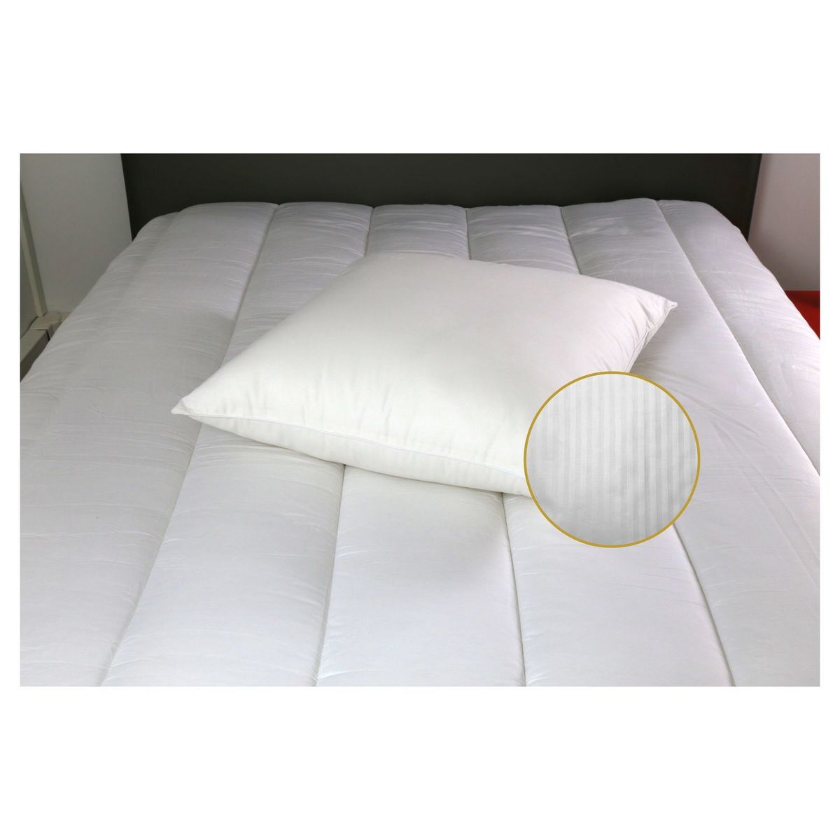 DODO Oreiller confort idéal haut de gamme PREMIUM SATIN