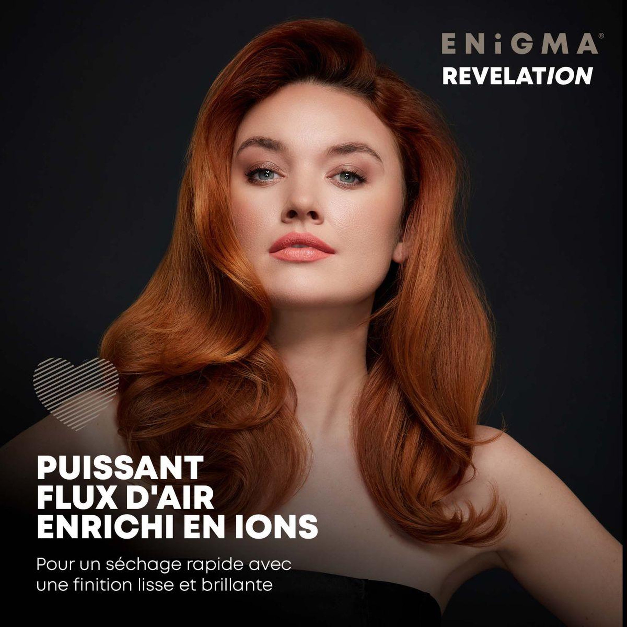 Voir la diapositive 2 : REVAMP Sèche cheveux professionnel progloss enigma révélation