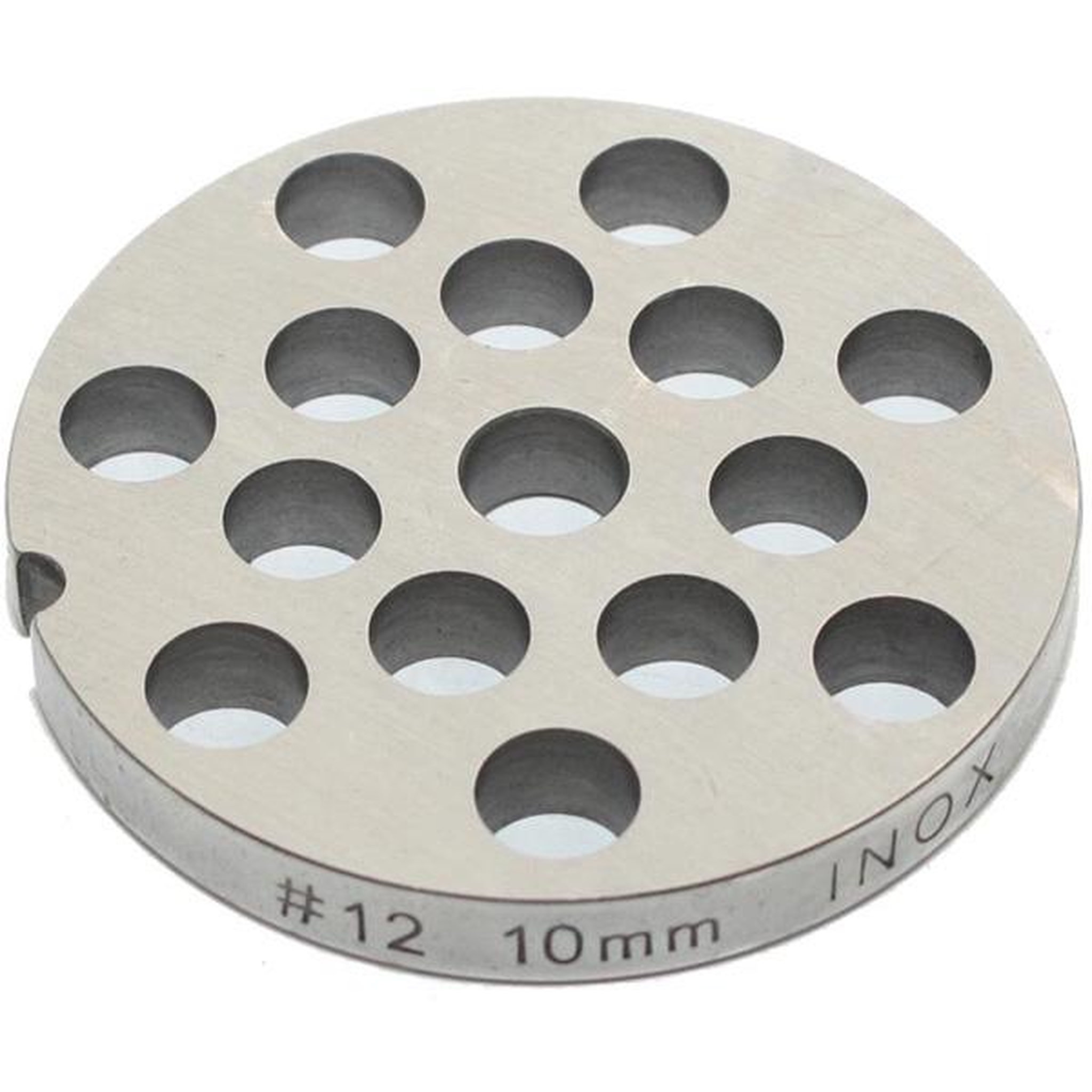 Reber Grille inox 10mm pour hachoir reber n°12 - 4312 A/10