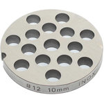 Reber Grille inox 10mm pour hachoir reber n°12 - 4312 a/10