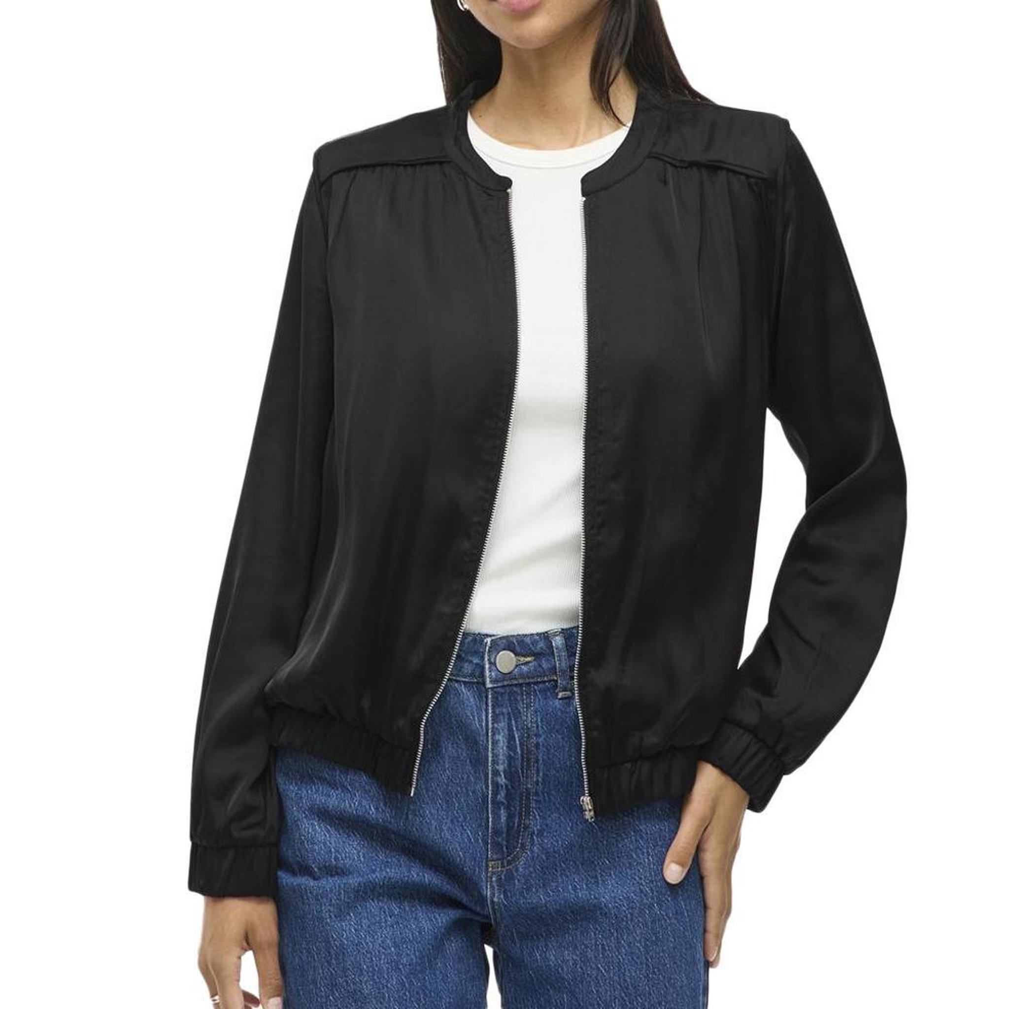 Vila Veste Noire Femme Vila Nela. Coloris disponibles : Noir