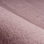 Voir la diapositive 3 : Paris Prix Tapis Uni Rond Doux à Poils Longs  Rabbit  Rose