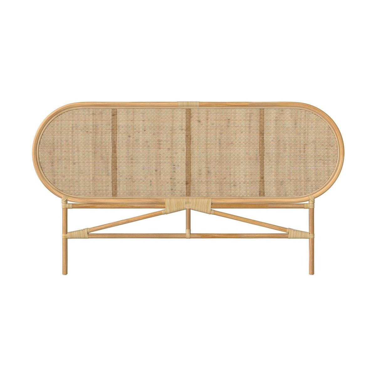 Rendez vous déco Tête de lit en rotin naturel 140 cm-Navahino