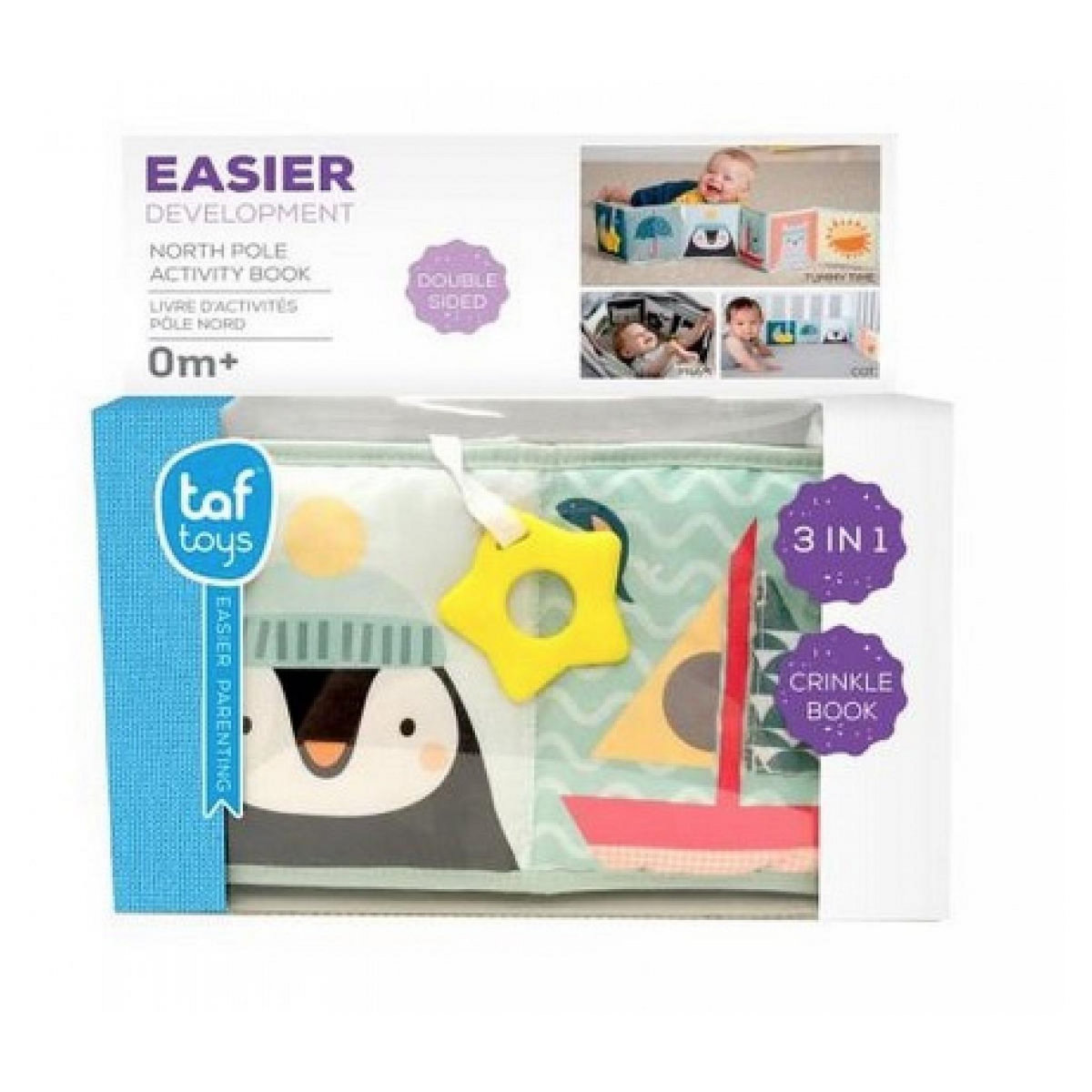 TAF TOYS livre d'activités pole nord Buki