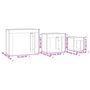 Voir la diapositive 6 : VIDAXL Tables basses gigognes 3 pcs chene sonoma bois d'ingenierie