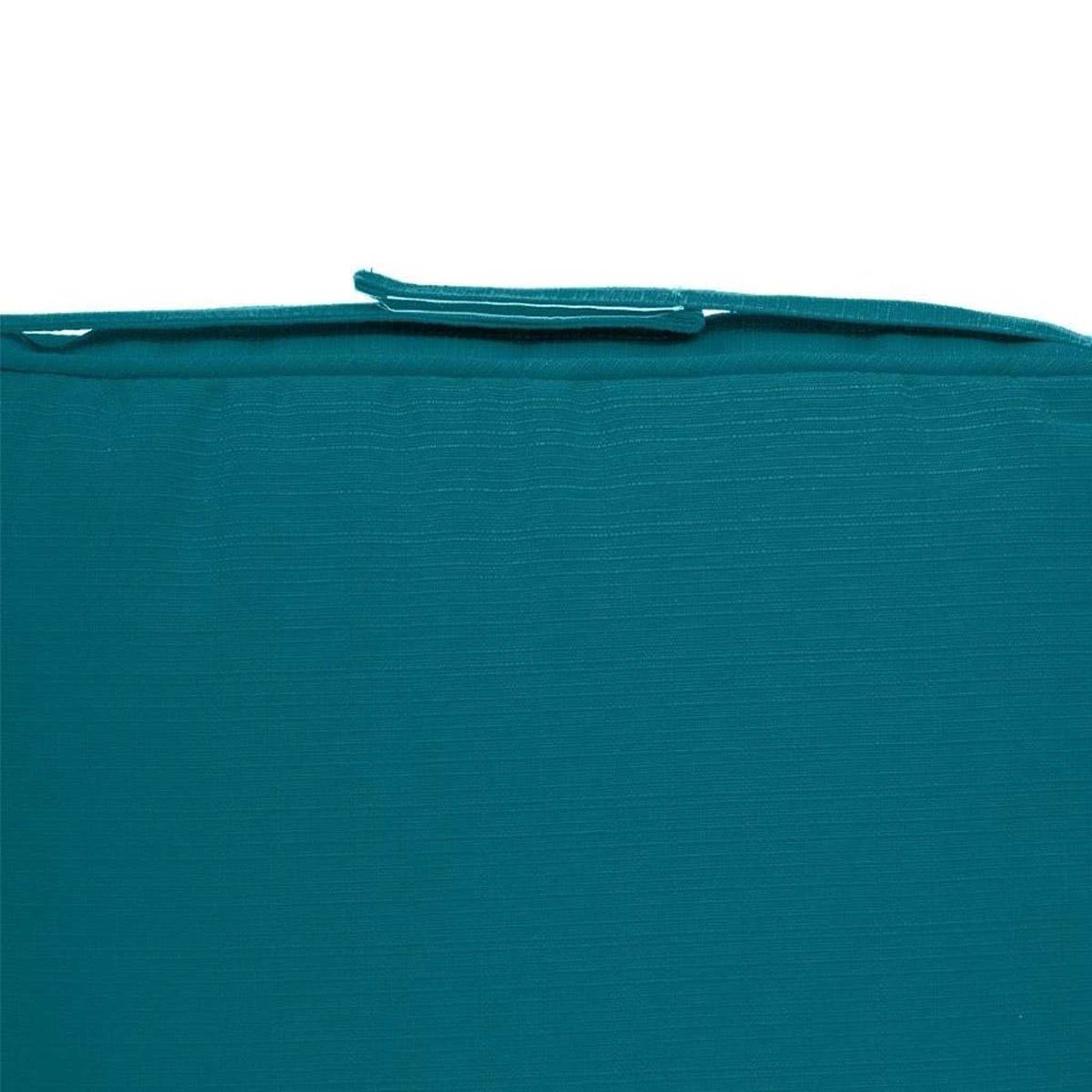 Voir la diapositive 2 : HESPERIDE Galette de chaise de jardin Bleu Canard - 40 x 40 cm - Hespéride