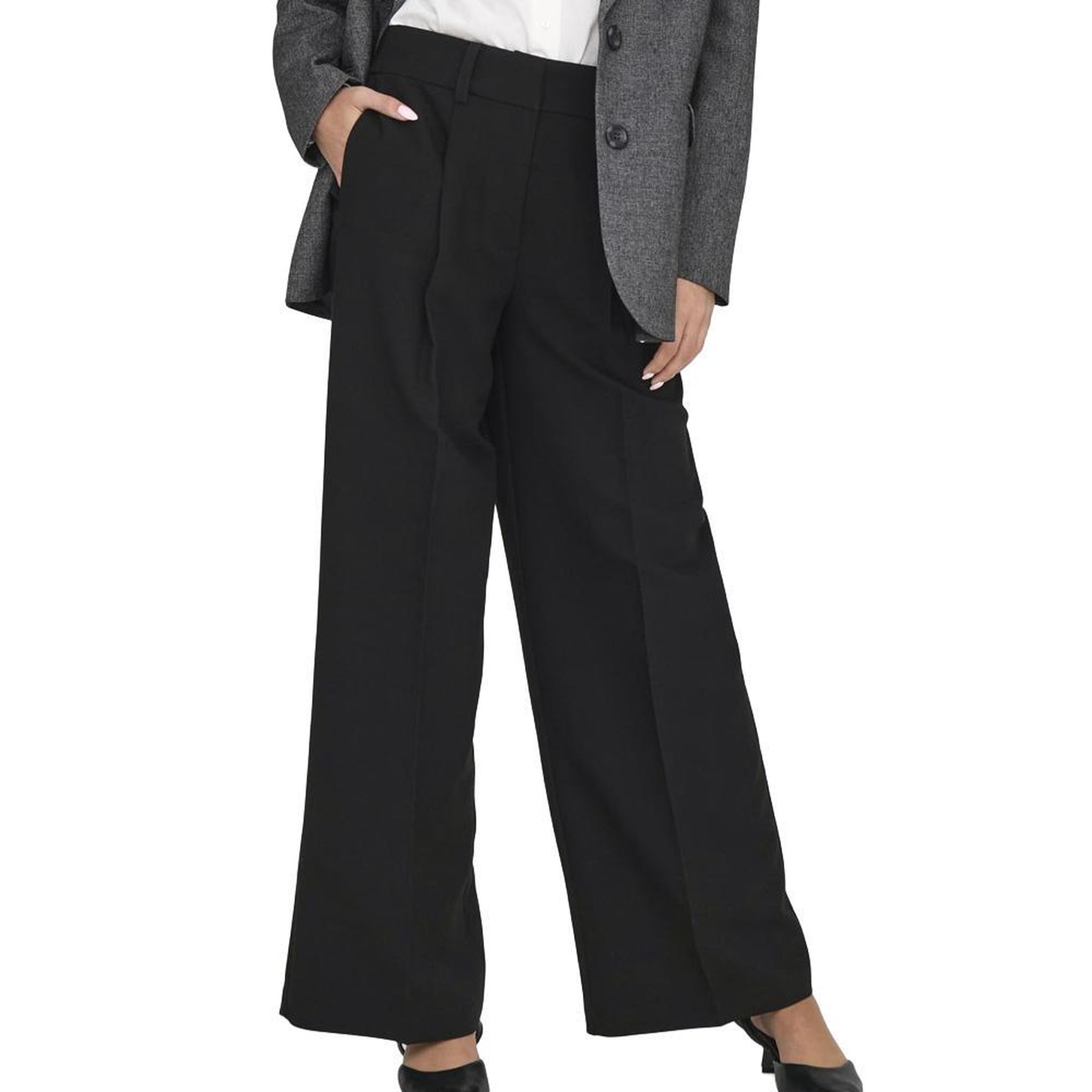 Voir la diapositive 1 : JACQUELINE DE YONG Pantalon Noir Femme JDY Cille