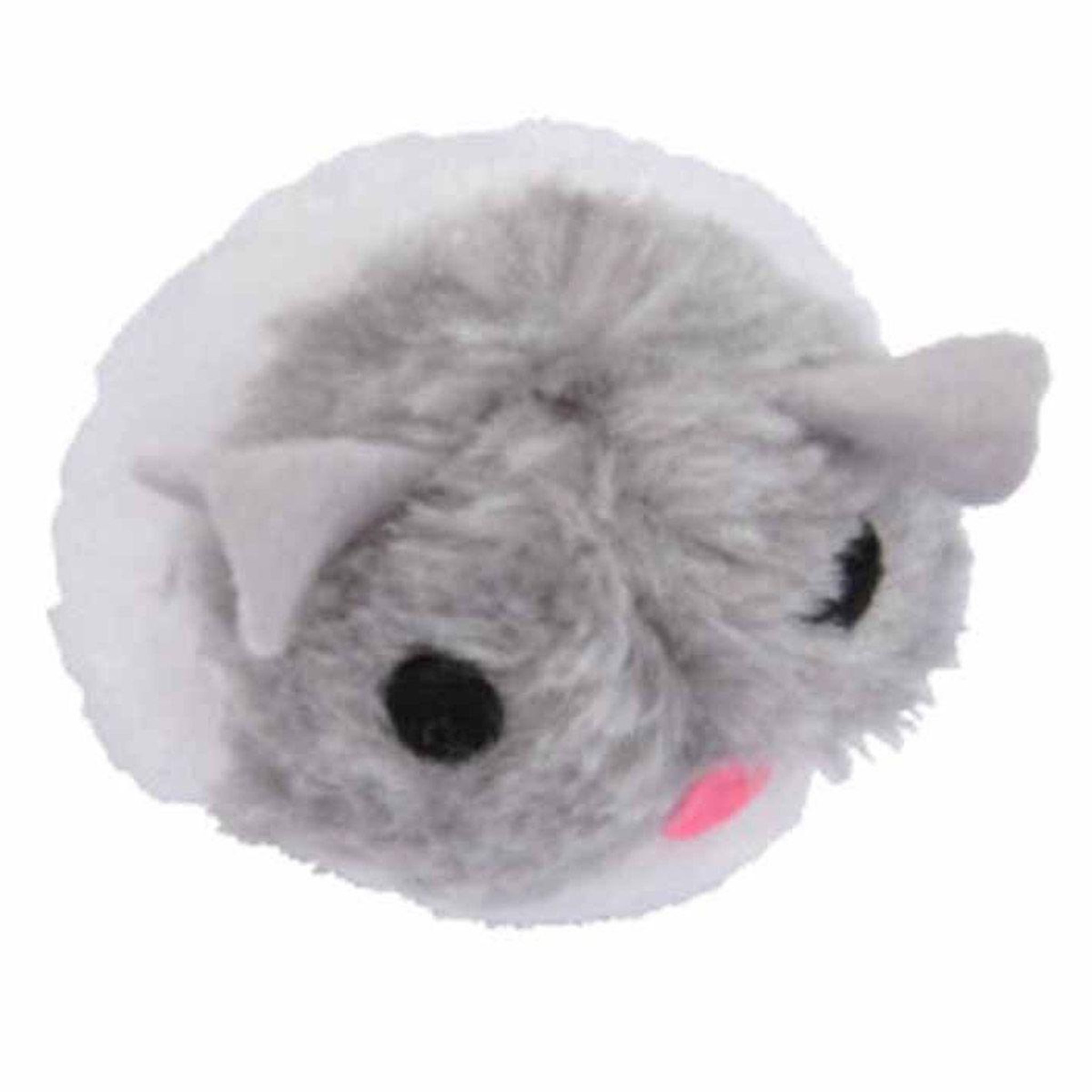 LOVE STORY Peluche mécanique pour chat  souris  5cm gris