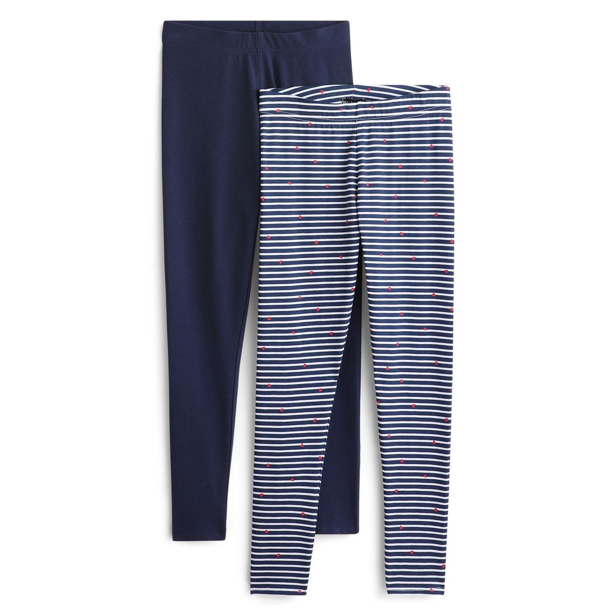IN EXTENSO Lot de 2 leggings fille