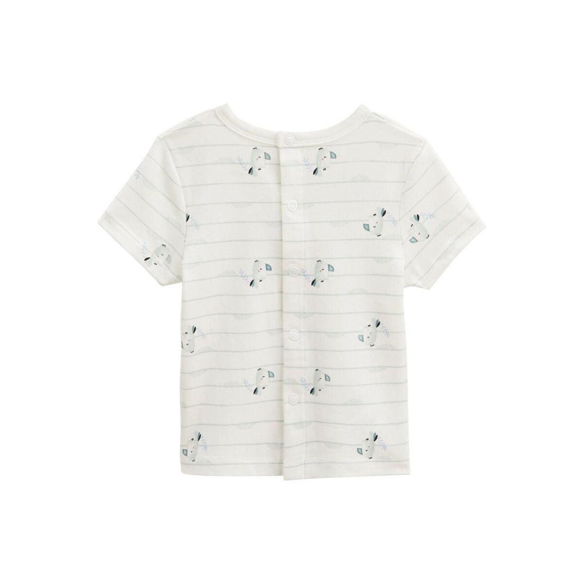 Petit Béguin Lot de 2 t-shirts bébé manches courtes Kimi