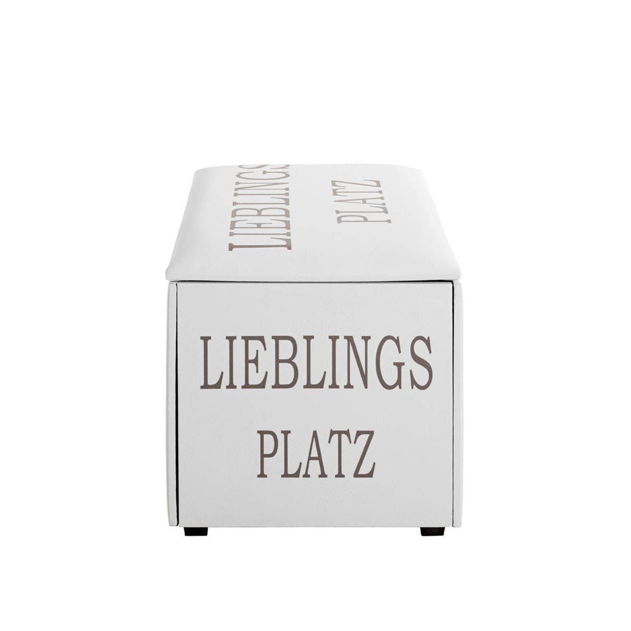 Voir la diapositive 4 : Paris Prix Coffre de rangement  lieblings platz  65cm blanc
