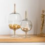 Voir la diapositive 4 : Paris Prix Bonbonnière sur Pied  Verre  38cm Transparent