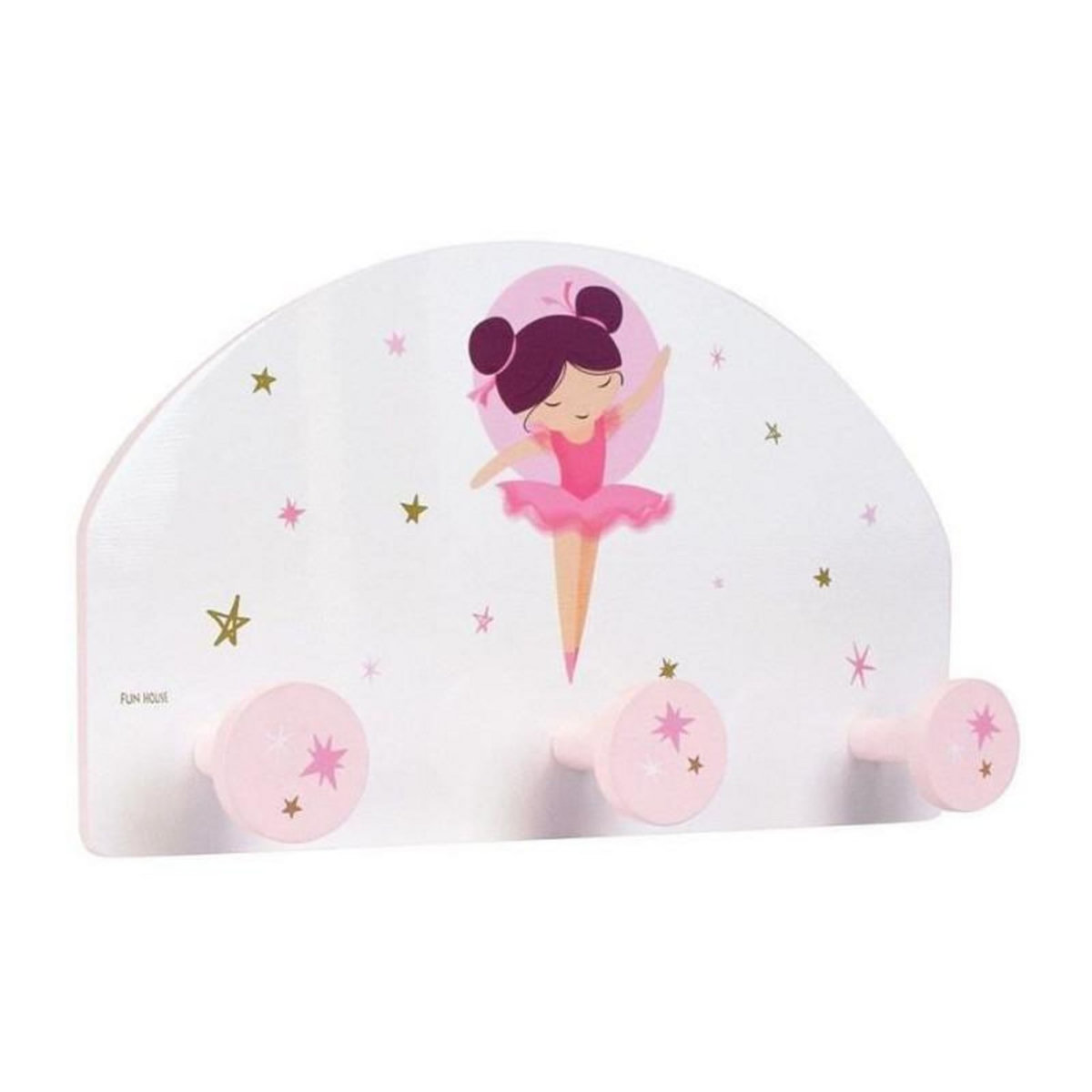 Fun House Porte-manteau - Danseuse Ballerine - FUN HOUSE - H.37 X L.21.5 X P.68 cm