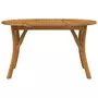 VIDAXL Table de jardin 150x90x75 cm Bois d'acacia solide