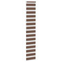 Voir la diapositive 4 : VIDAXL Store zebre marron 50x200 cm largeur du tissu 45,9 cm polyester