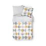 Voir la diapositive 3 : TODAY Parure housse de couette en coton 57 fils LUNA