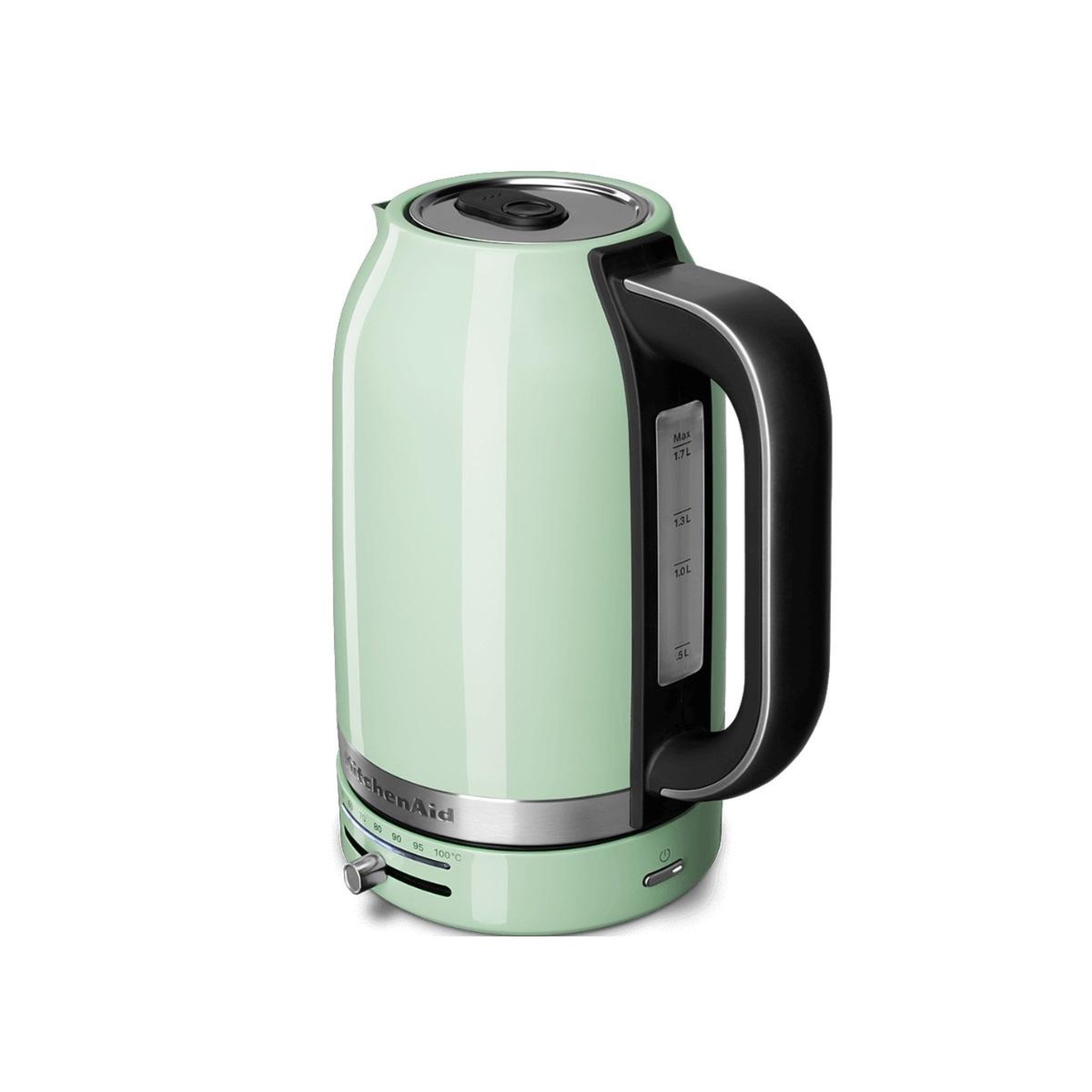 Voir la diapositive 3 : KitchenAid Bouilloire électrique 1.7l 2400w pistache - 5KEK1701EPT