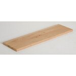 CENTRALE BRICO Etagère murale chêne, L.60 x P.18 cm Ep.18 mm