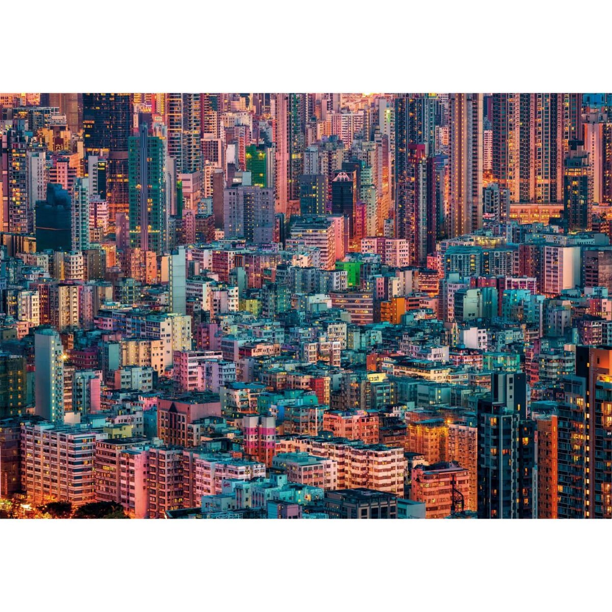 CLEMENTONI Puzzle 1500 pièces : Hong Kong, the Hive