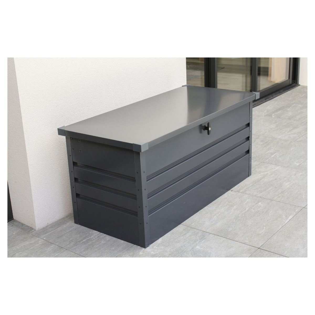 City Garden Coffre de jardin - Anthracite - 350L