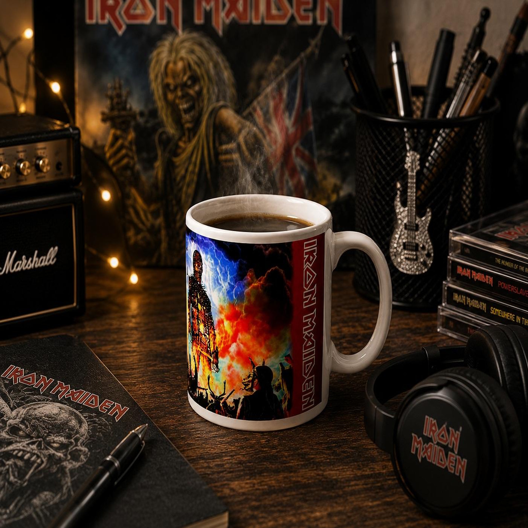 Voir la diapositive 5 : Eden Mug iron maiden en céramique 330 ml