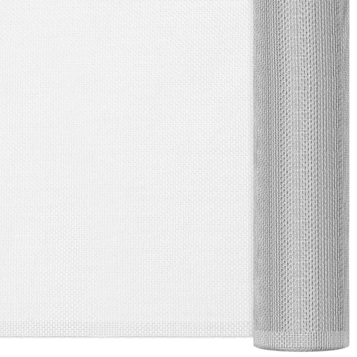 VIDAXL Ecran en treillis Aluminium 112X500 cm Argente