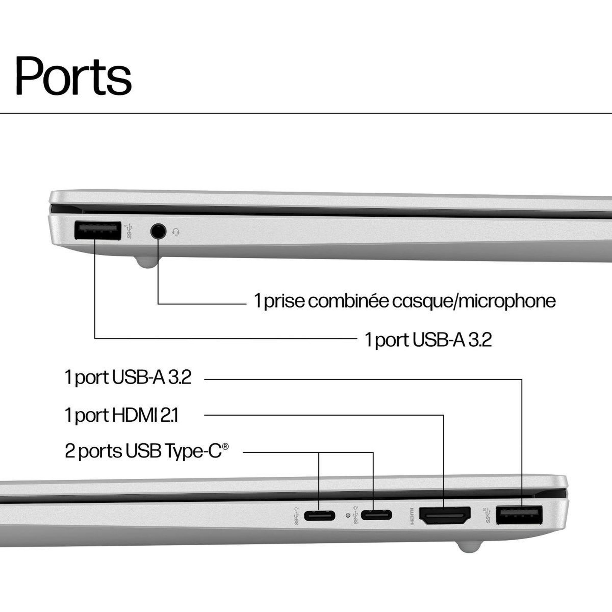 Voir la diapositive 2 : HP Ordinateur portable Pavilion 16-af0026nf