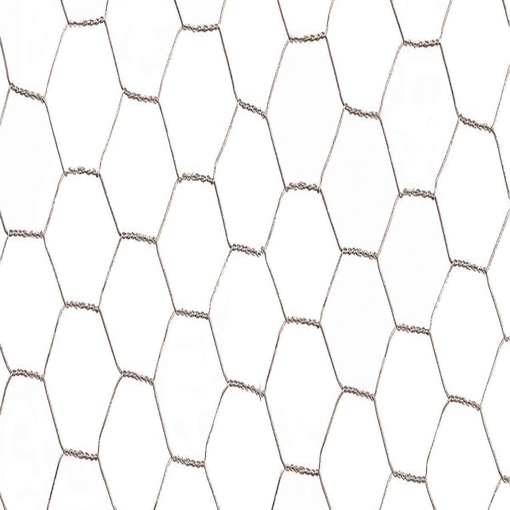 Nortene Grillage métallique triple torsion  Galvanex 41  - 0,50 x 10 m/41 x 0,8 mm